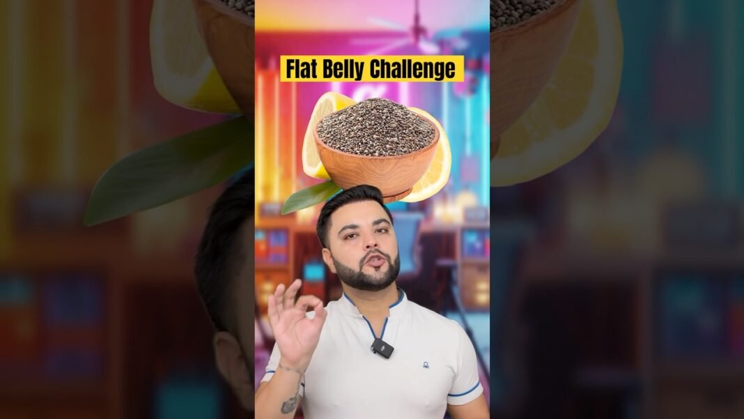 Flat Belly in 7 Days: Weight Loss Challenge with Chia Seeds & Lemon