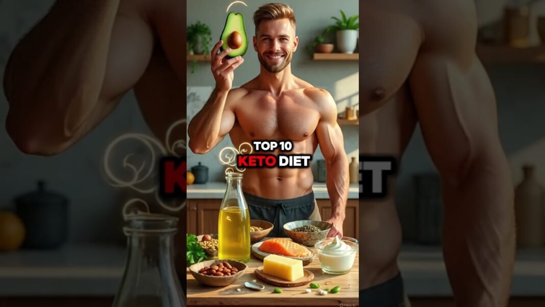 Top 10 Keto Diet Foods High in Healthy Fats! 🥑🔥 #ketodiet #health #wellness