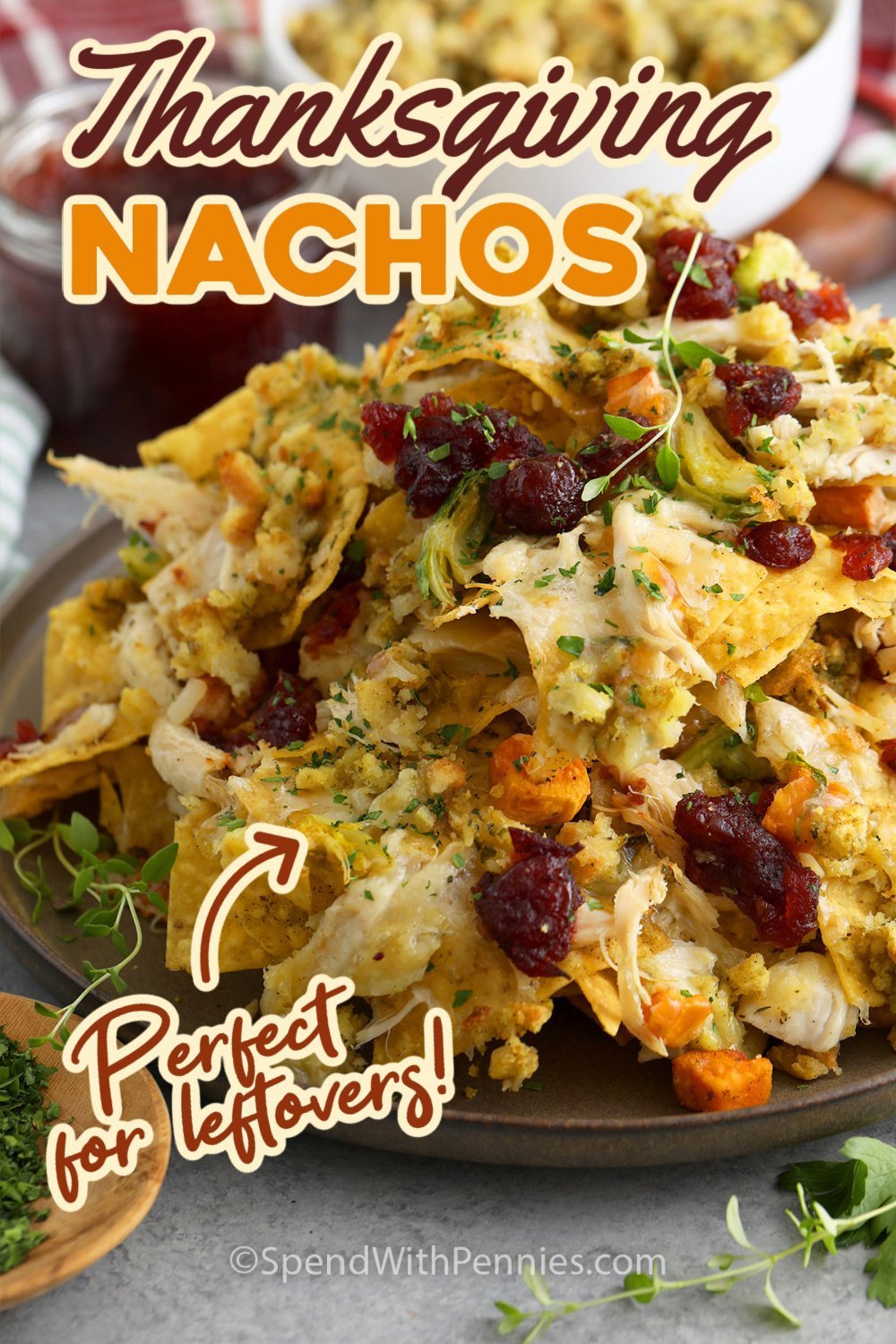 Leftover Thanksgiving Nachos