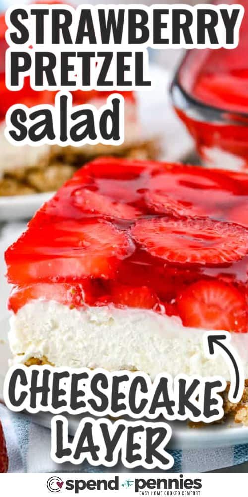 Strawberry Pretzel Salad