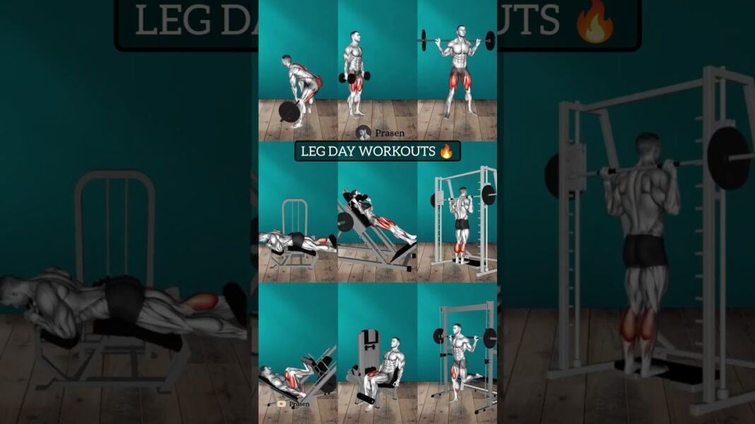LEG DAY WORKOUTS 🔥💪||By Prasen #shorts #fitness #workout #legday #legworkout #bodybuilding #gym