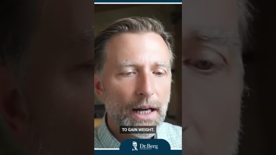 Dr. Berg explains what to do to gain weight on keto #drberg #keto #weight #fasting #health