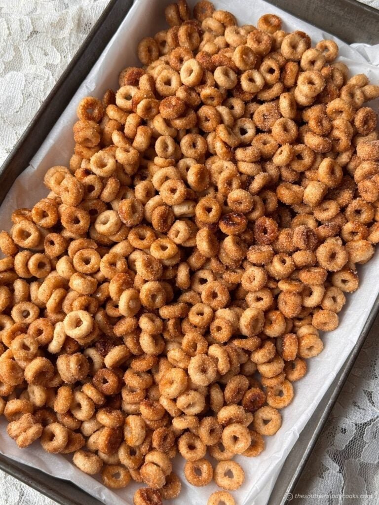 HOT BUTTERED CHEERIOS – The Southern Lady Cooks
