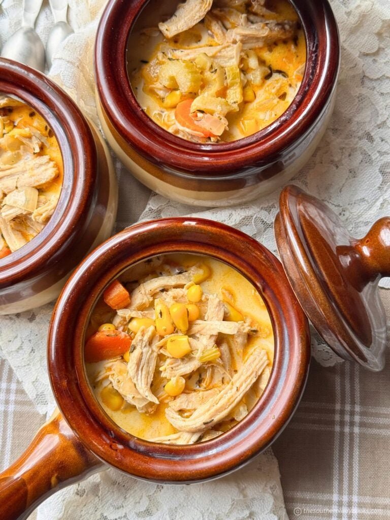 CHICKEN CORN SOUP – The Southern Lady Cooks