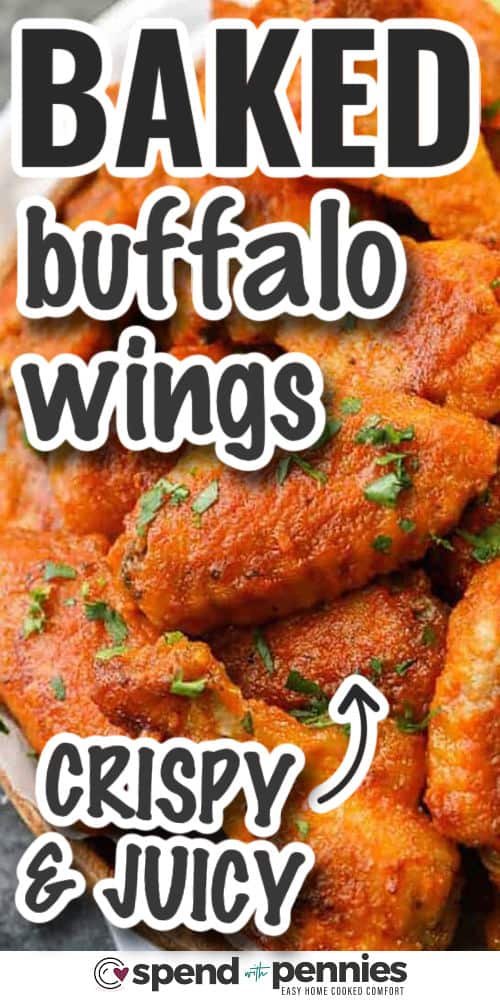 Baked Buffalo Wings