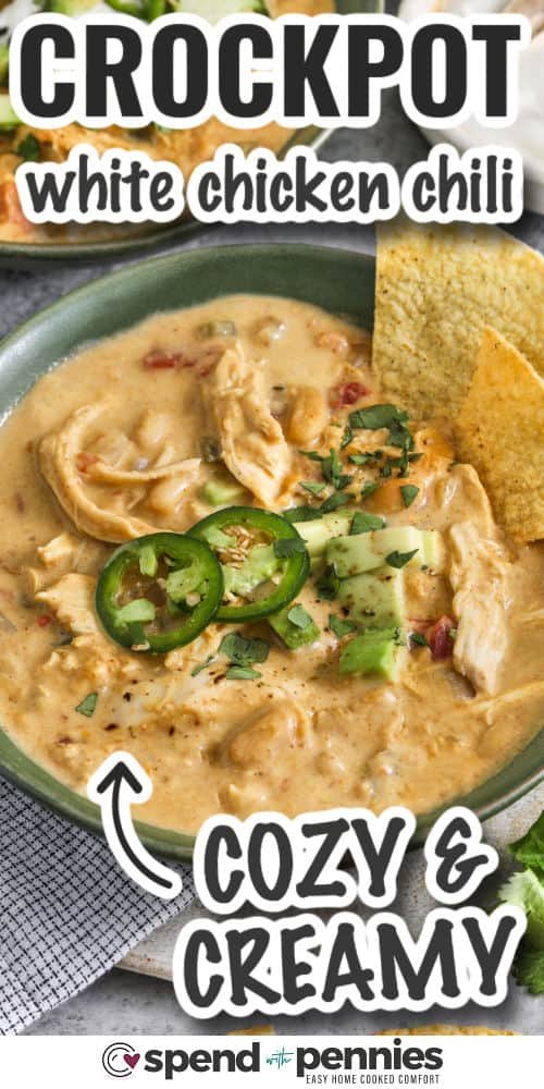 Crockpot White Chicken Chili