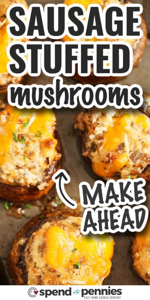 Sausage Stuffed Mushrooms