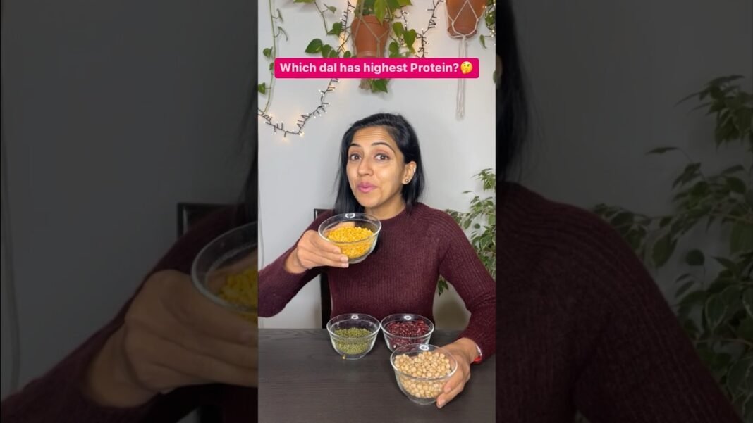 Do YOU know which dal has Highest Protein? 🤔