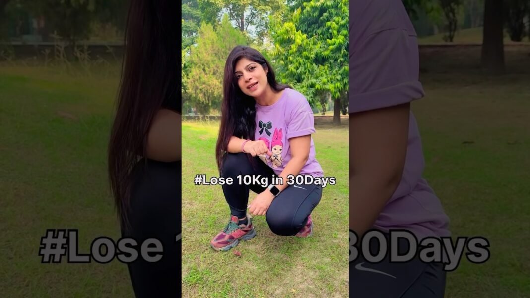 Lose 10 Kg in 30 Days Challenge #howtoloseweightfast #drshikhasingh #challenge #weightloss