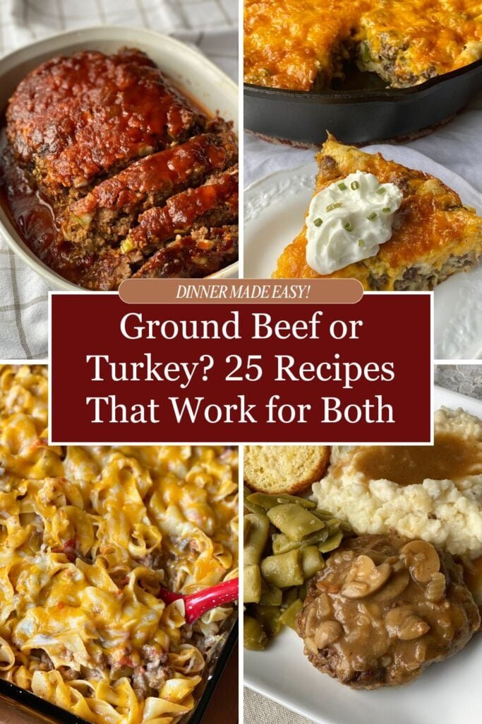Ground Beef or Turkey? 25 Recipes That Work for Both
