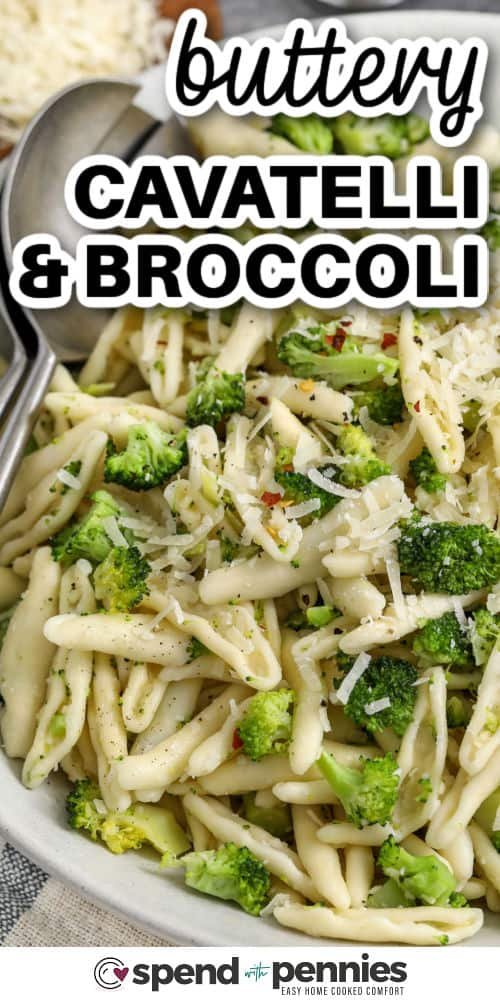Cavatelli and Broccoli