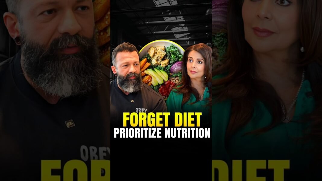 Stop Following Diets! Focus on Nutrition That Actually Works #shorts