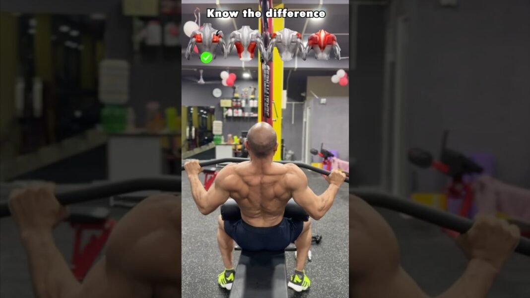 "Top Lat Pulldown Variations for Maximum Back Gains! 💪✨"#shorts #fitness #motivation