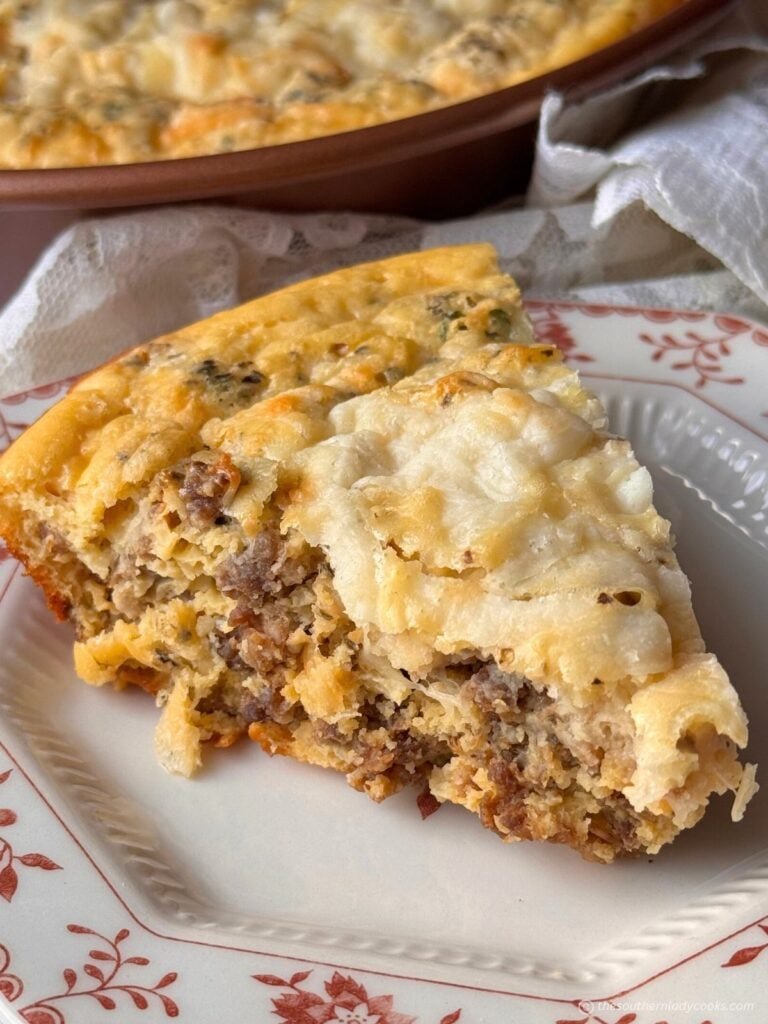 IMPOSSIBLE ITALIAN PIE – The Southern Lady Cooks