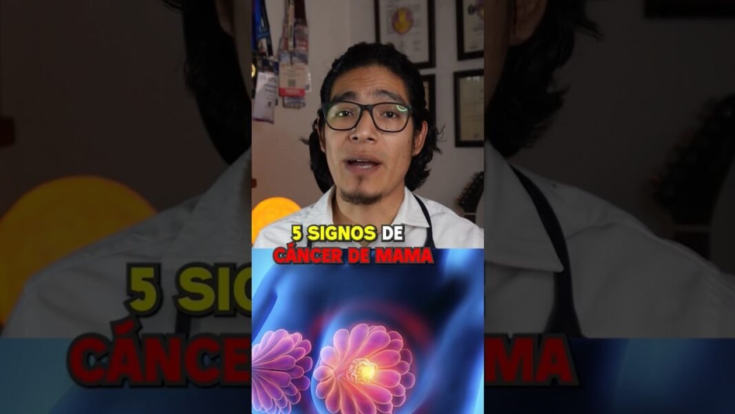 5 signos de alarma cáncer de mama #medicina #salud #cancerdemama