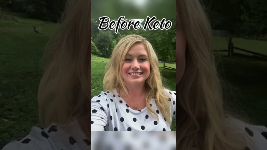 Before and “with” the keto diet. Not saying before and after because I still have quite a bit to go.