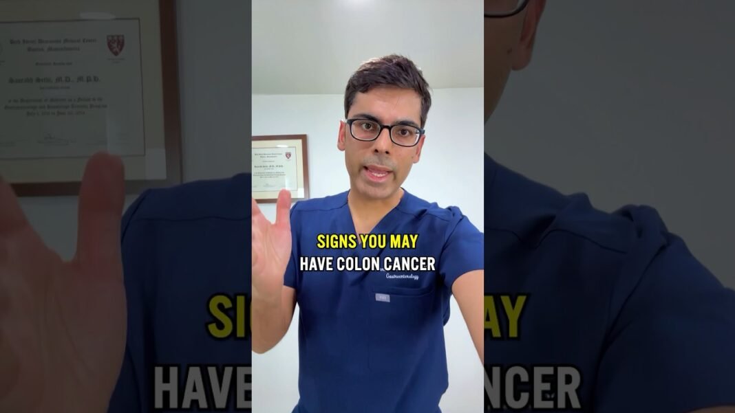 Signs You May Have Colon Cancer ❌ Harvard Trained Doctor