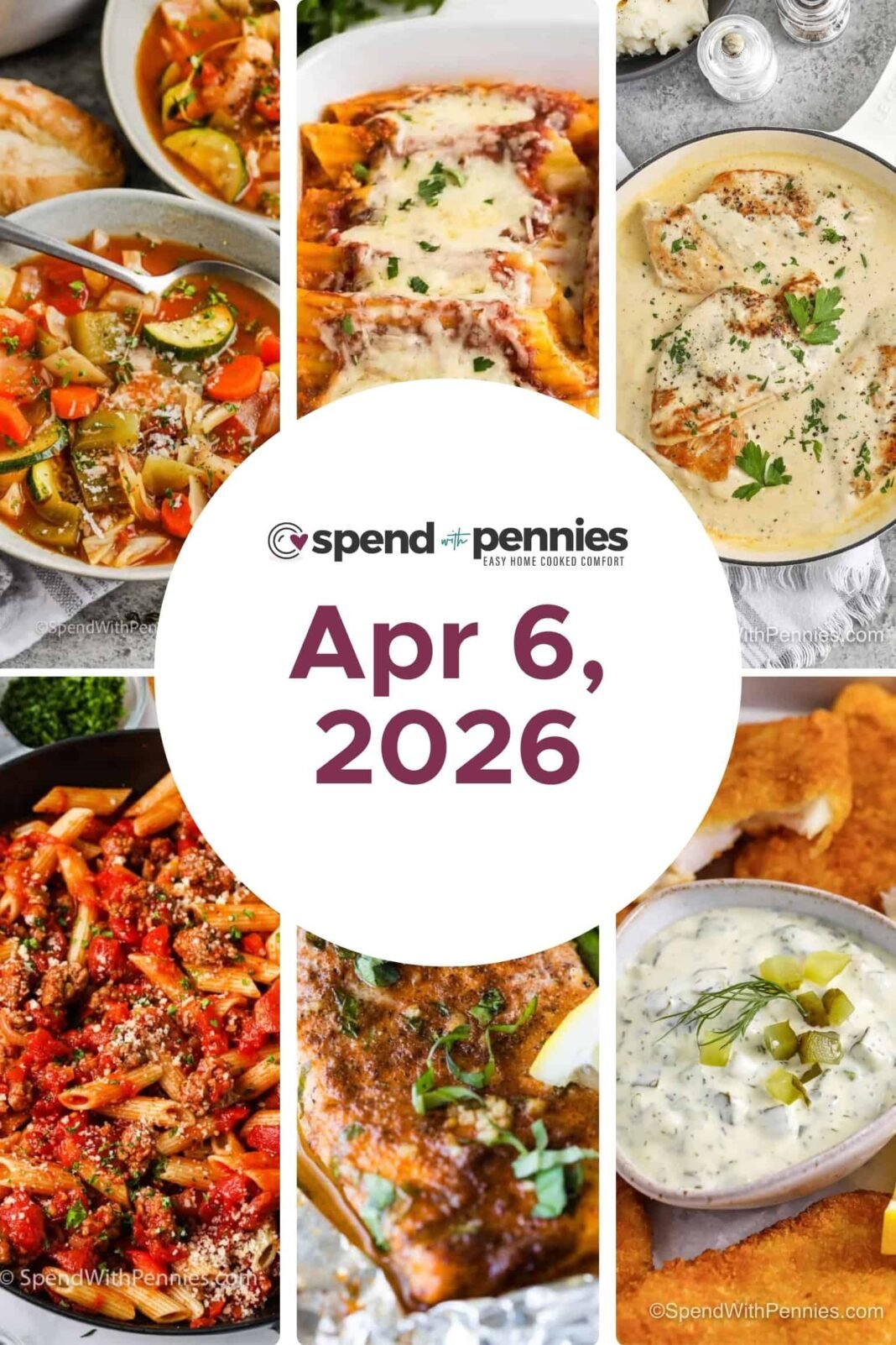 Weekly Meal Plan Apr 6, 2026