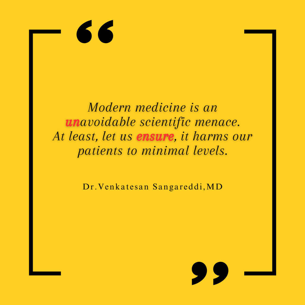 Forbidden quotes in medicine : Healing shall prevail over harming