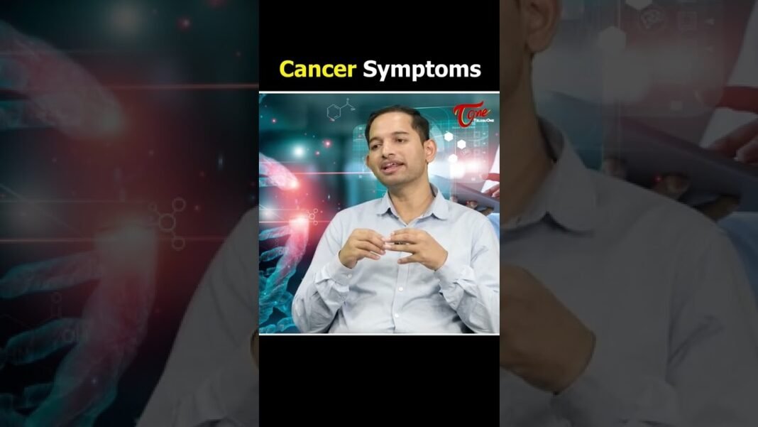 Early cancer symptoms…! #teluguonehealth #teluguhealthtips #latesthealthtips #healthtipstelugu