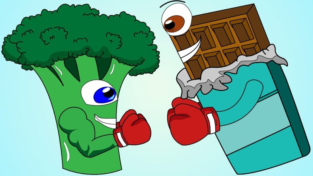 Healthy Food Vs Junk Food Song!