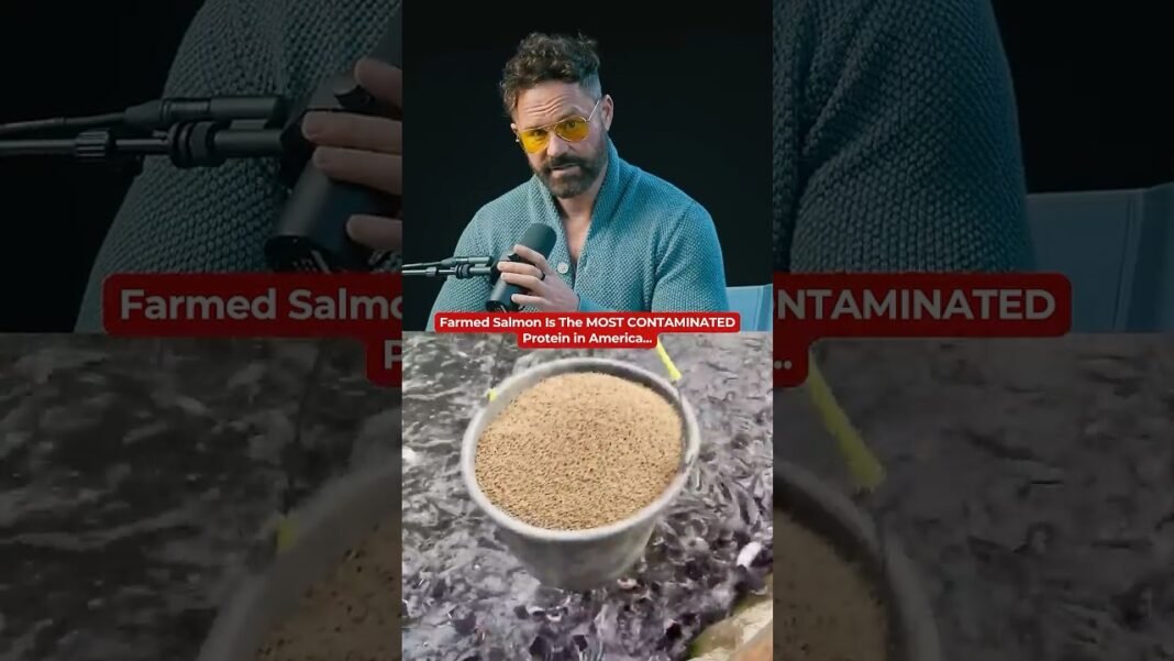 What’s in farm raised salmon?? #nutrition #natural #foodie