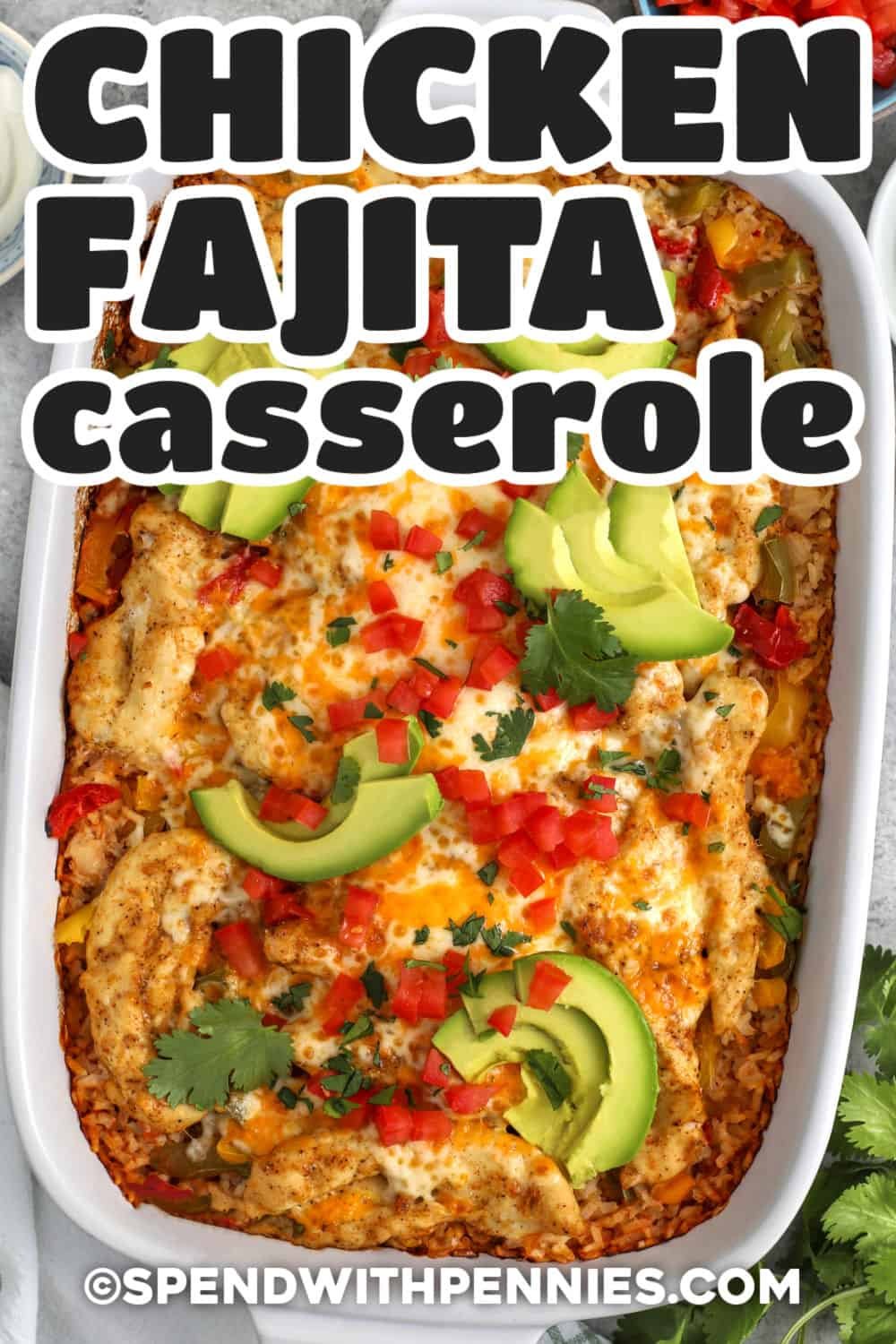 Chicken Fajita Casserole