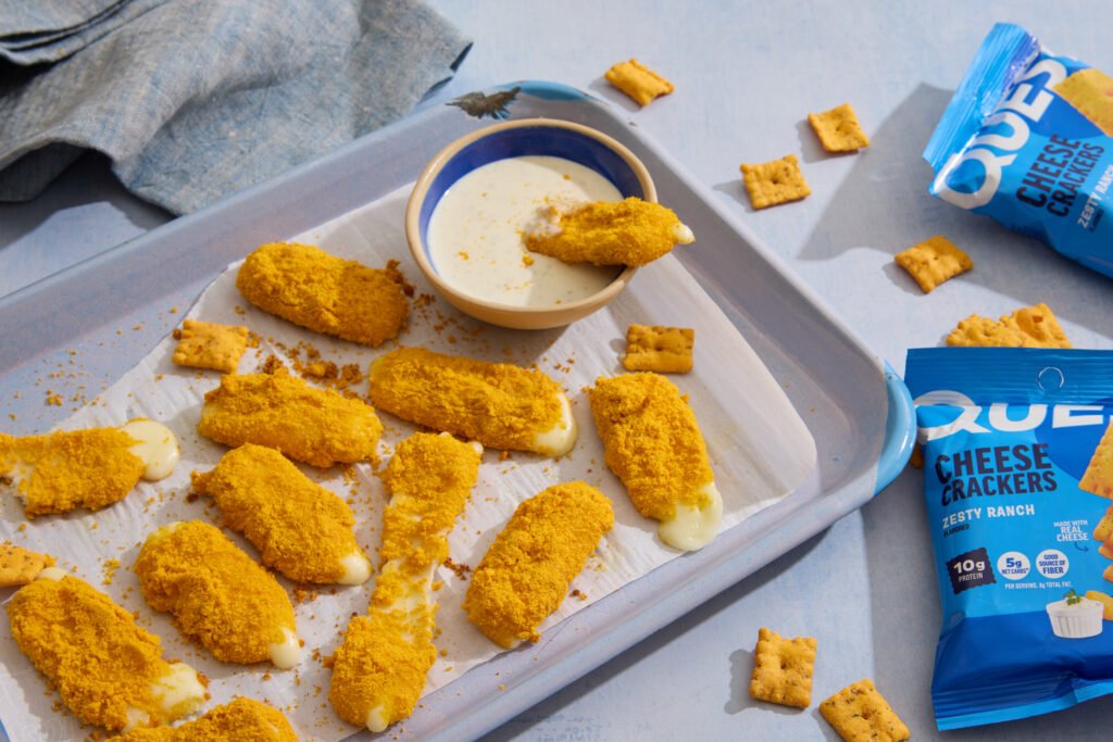 Quest Zesty Ranch Cheese Crackers Mozzarella Sticks Recipe