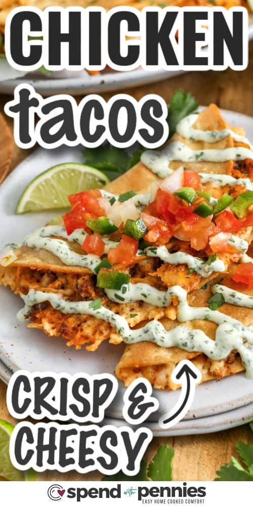 Crispy Chicken Tacos