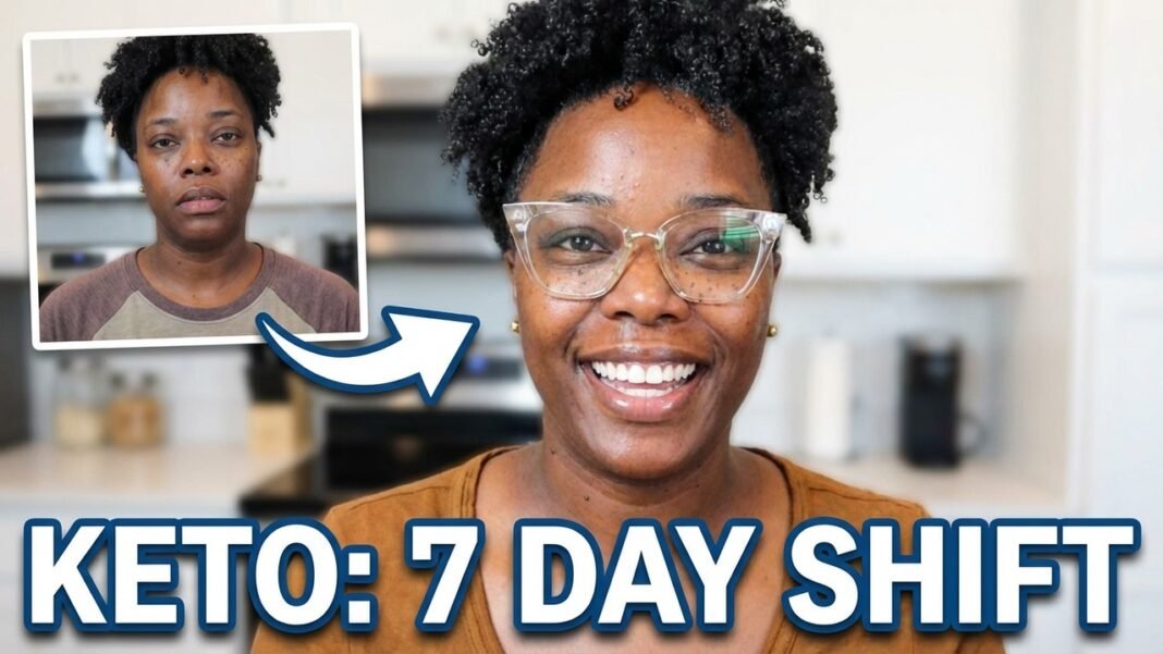 Keto diet after 3 months off, week 1 results