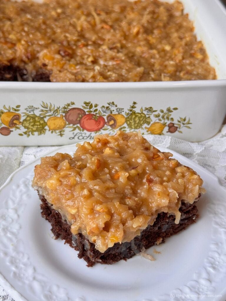 The Best German Chocolate Brownies from a Brownie Mix