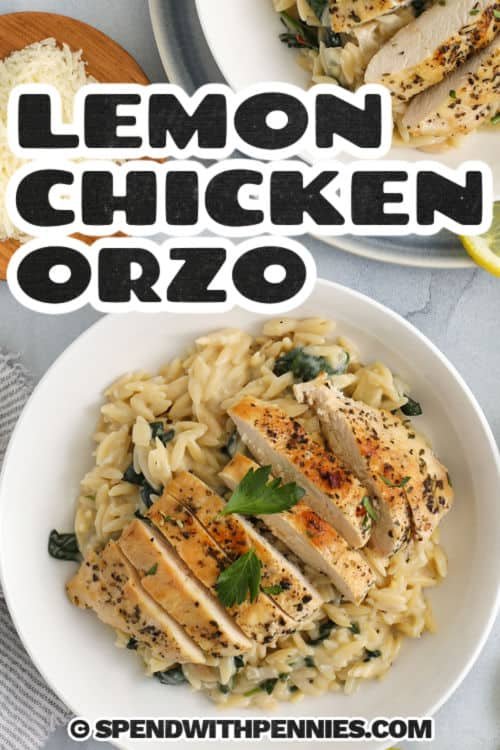 Lemon Chicken Orzo