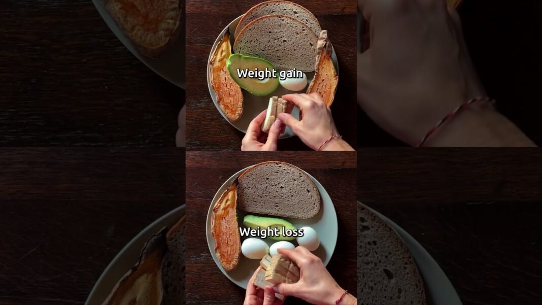 Weight loss made easy #shorts #nutrition #calories